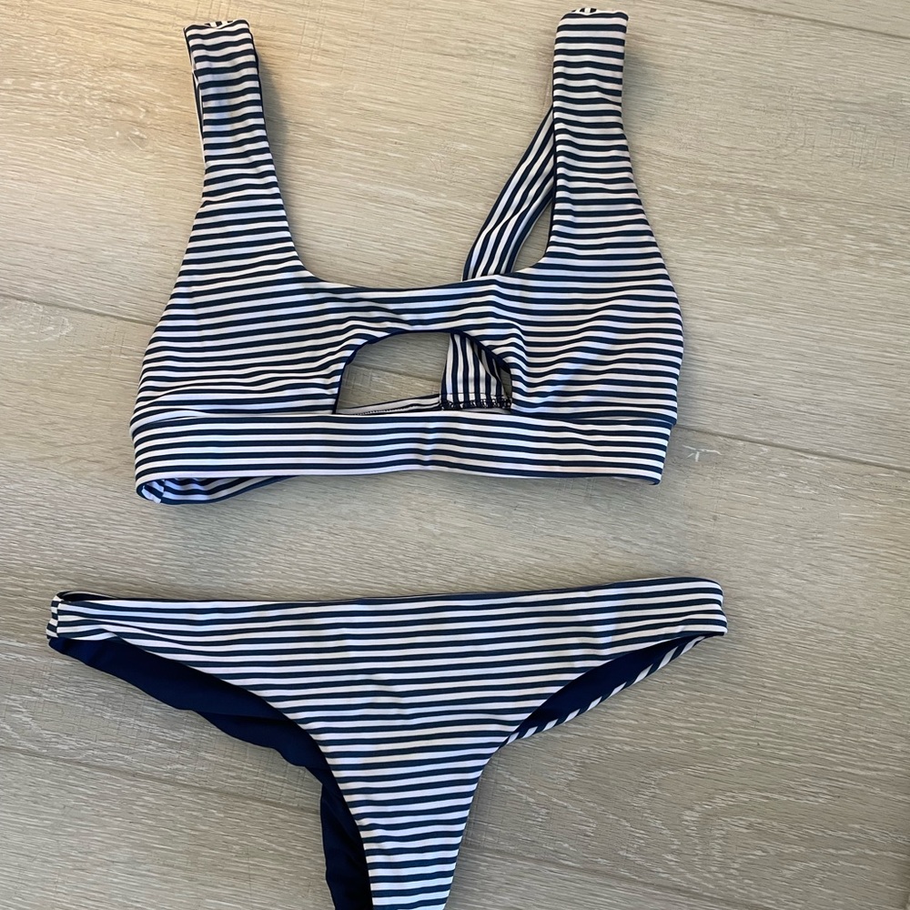 Solid and Striped swimsuit